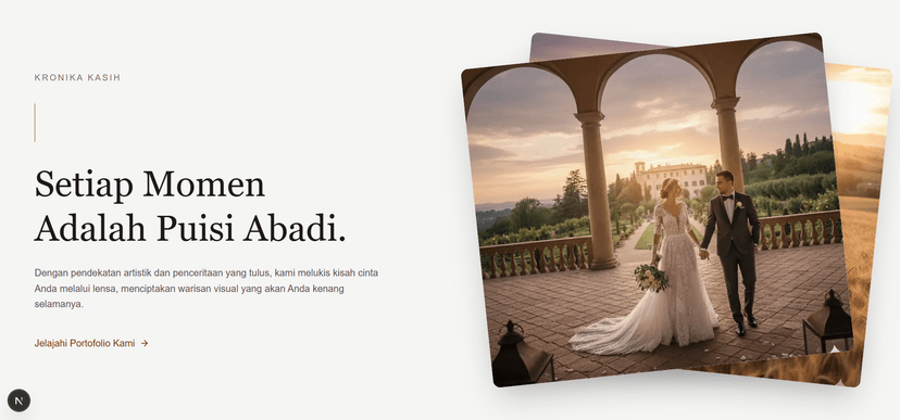 Gambar portofolio untuk Website Company Profile